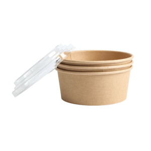 Kraft salotų dubuo 750 ml Ø150 mm — 300 vnt. rinkinys