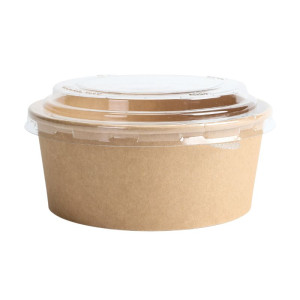 Kraft salotų dubuo 750 ml Ø150 mm — 300 vnt. rinkinys