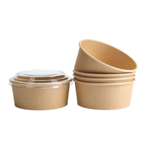 Kraft salotų dubuo 750 ml Ø150 mm — 300 vnt. rinkinys
