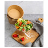 Kraft salotų dubuo 750 ml Ø150 mm — 300 vnt. rinkinys