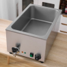 Bain-Marie Pro GN 1/1 20 L 1200 W Nerūdijantis plienas su išleidimu