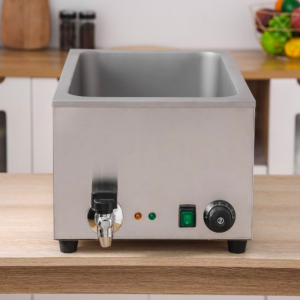Bain-Marie Pro GN 1/1 20 L 1200 W Nerūdijantis plienas su išleidimu