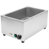 Bain-Marie Professionnel GN 1/1 20 L 1200 W Nerūdijantis plienas