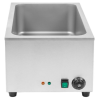 Bain-Marie Professionnel GN 1/1 20 L 1200 W Nerūdijantis plienas
