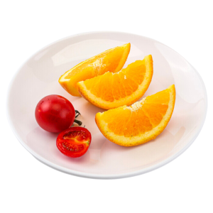 Apvali melamino lėkštė Ø 17,7 cm Balta - 10 vnt. rinkinys