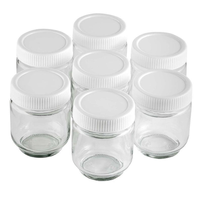 Glass Jars - Set of 7 Glass Jars - Set of 7