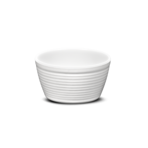 Ramekinas Banguotas Baltas - 120 ml - Pujadas