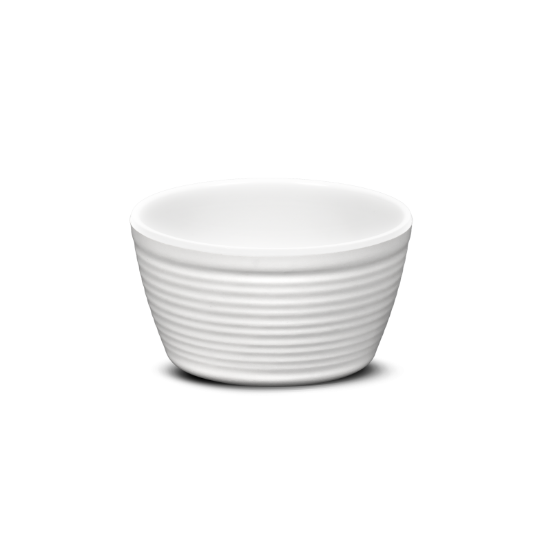 Ramekinas Banguotas Baltas - 120 ml - Pujadas Ramekinas Banguotas Baltas - 120 ml - Pujadas