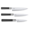 3 peilių rinkinys Wasabi Black - profesionalus pjovimas Kai Wasabi Black peiliai - Japonijos precizika