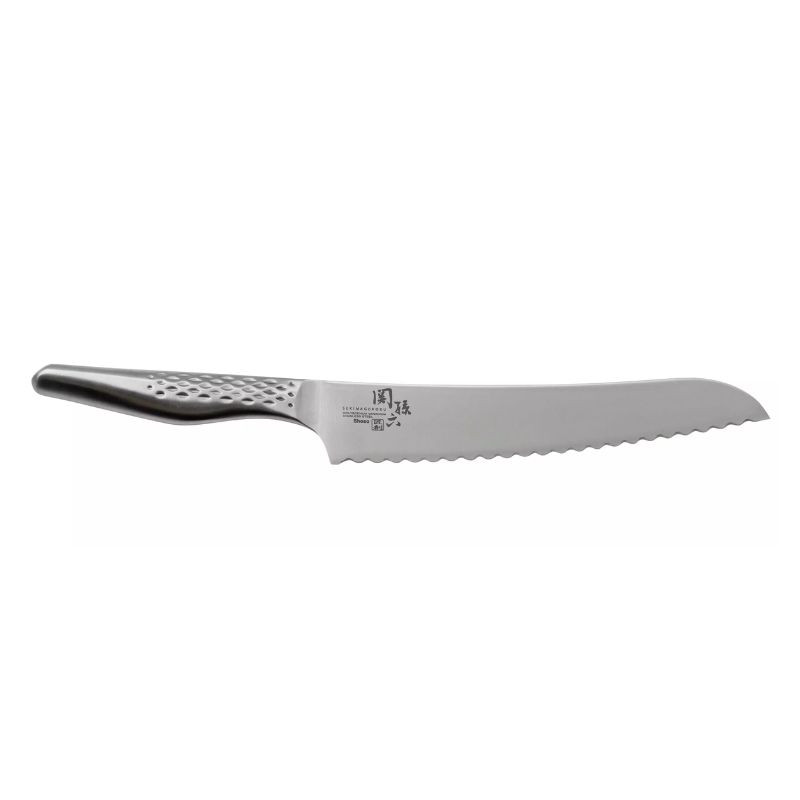 Duonos peilis - 21 cm: išskirtinis japoniškas peilis tiksliai ir švariai pjauti. Duonos peilis - 21 cm: išskirtinis japoniškas peilis tiksliai ir švariai pjauti.