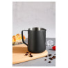 Pichetas iš nerūdijančio plieno juodas - 0,6 L - Dynasteel