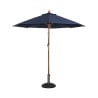 Parasol Rond Bleu Marine - H 3000mm- Bolero
