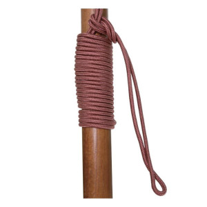 Kvadratinis raudonas skėtis - 2,5 m - Bolero