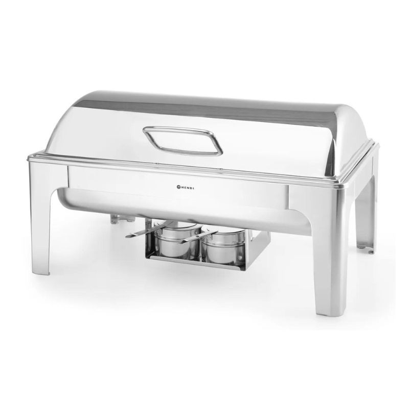 Chafing dish GN 1/1 veidrodinis poliruotas paviršius - Prekės ženklas HENDI - Fourniresto Chafing dish GN 1/1 veidrodinis poliruotas paviršius - Prekės ženklas HENDI - Fourniresto