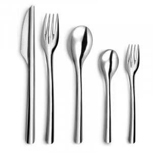 Amefa - Stalo šakutė Slim 2 serija - 12 vnt. rinkinys: elegancija ir patvarumas