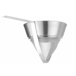 Kinų sietelis HENDI: smulkios akys, nerūdijantis plienas | Nemokamas pristatymas