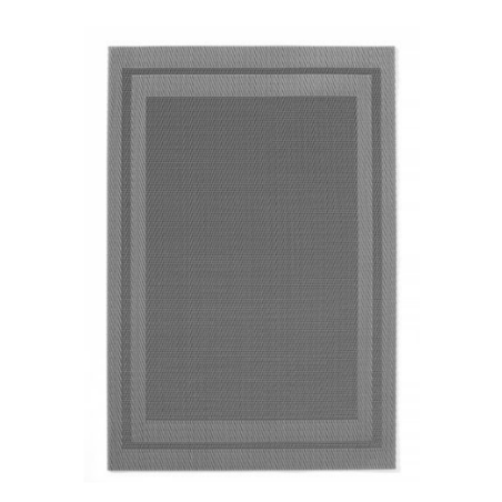 Graphite PVC Placemat Set - Set of 6: elegant protection for your table.