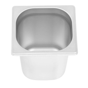 Bac Gastro GN 1/6 Inox Profondeur 200 mm - 3,4 L