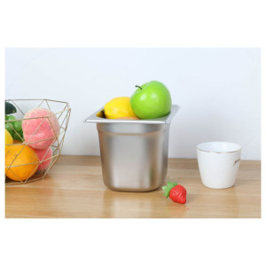 Bac Gastro GN 1/6 Inox - Gylis 150 mm - 2,4 L - Dynasteel