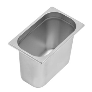 Bac Gastro GN 1/4 Inox Profondeur 200 mm - 5,5 L