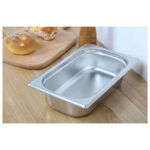 Bac Gastro GN 1/4 Inox — Gylis 65 mm — 1,8 L