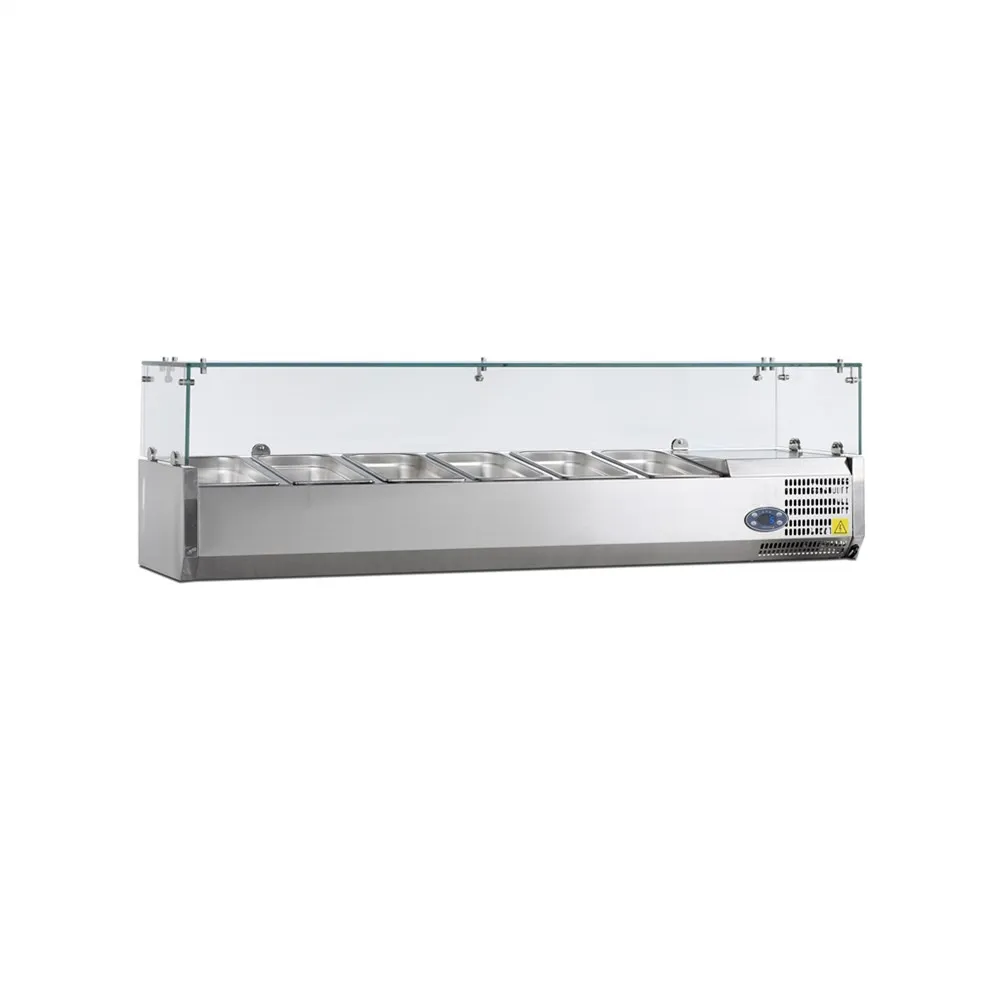 Saladette pastatoma - Statinė - 6 GN 1/3 - 42,6 L