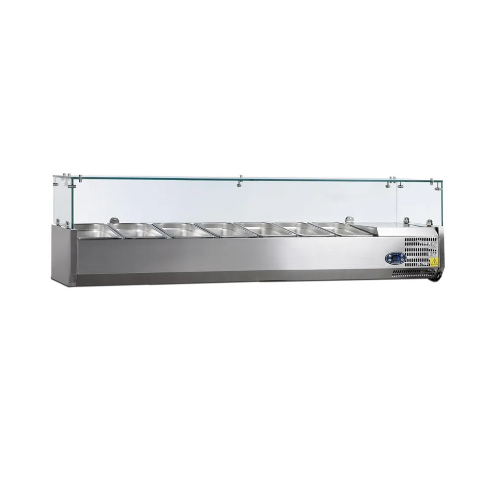 Saladette pastatoma - Statinė - 7 GN 1/3 - 59 L