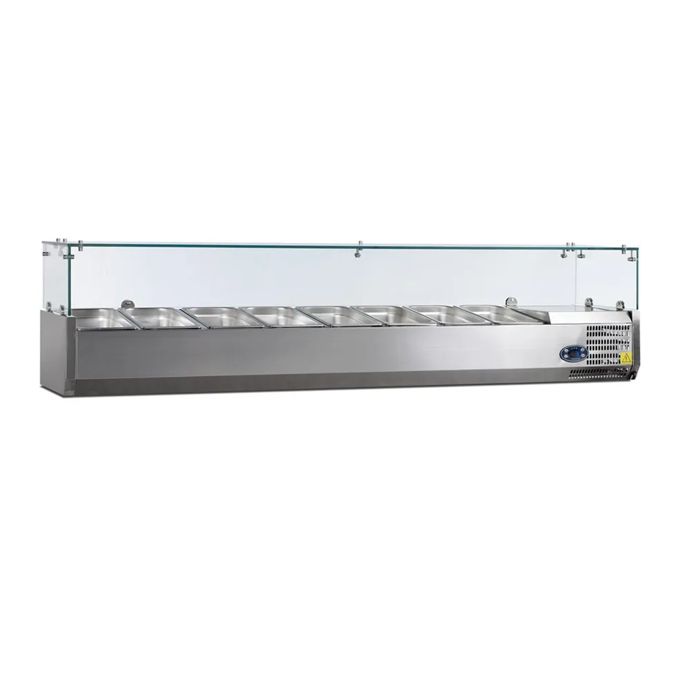 Saladette pastatoma - Statinė - 8 GN 1/3 - 69 L