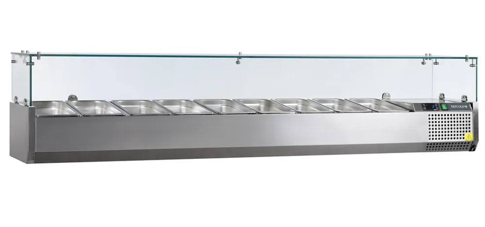 Saladette pastatoma - Statinė - 9 GN 1/3 - 63,9 L