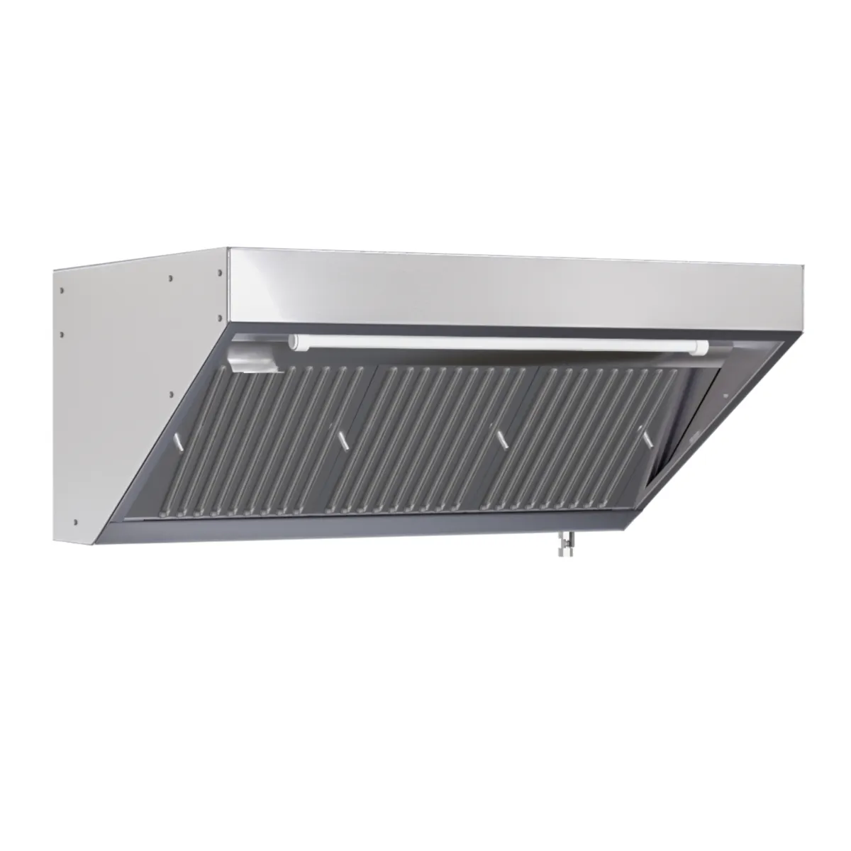 Karšto maisto kriauklė 700 su LED apšvietimu ir be variklio - ilgis 1400