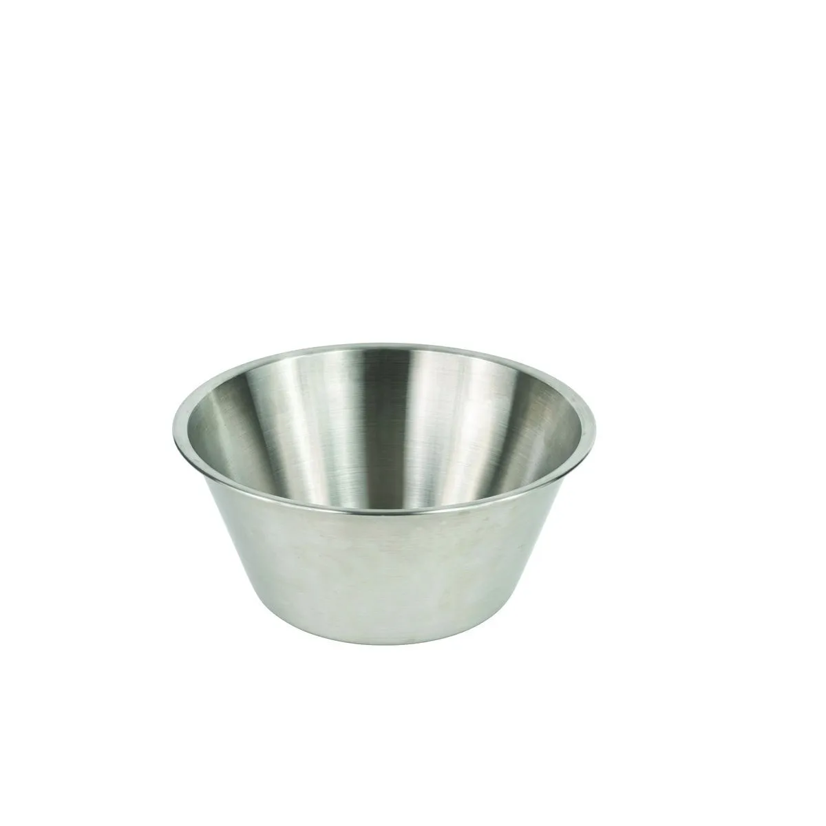 Plokščiadugnė nerūdijančio plieno vonelė - ⌀ 32 cm