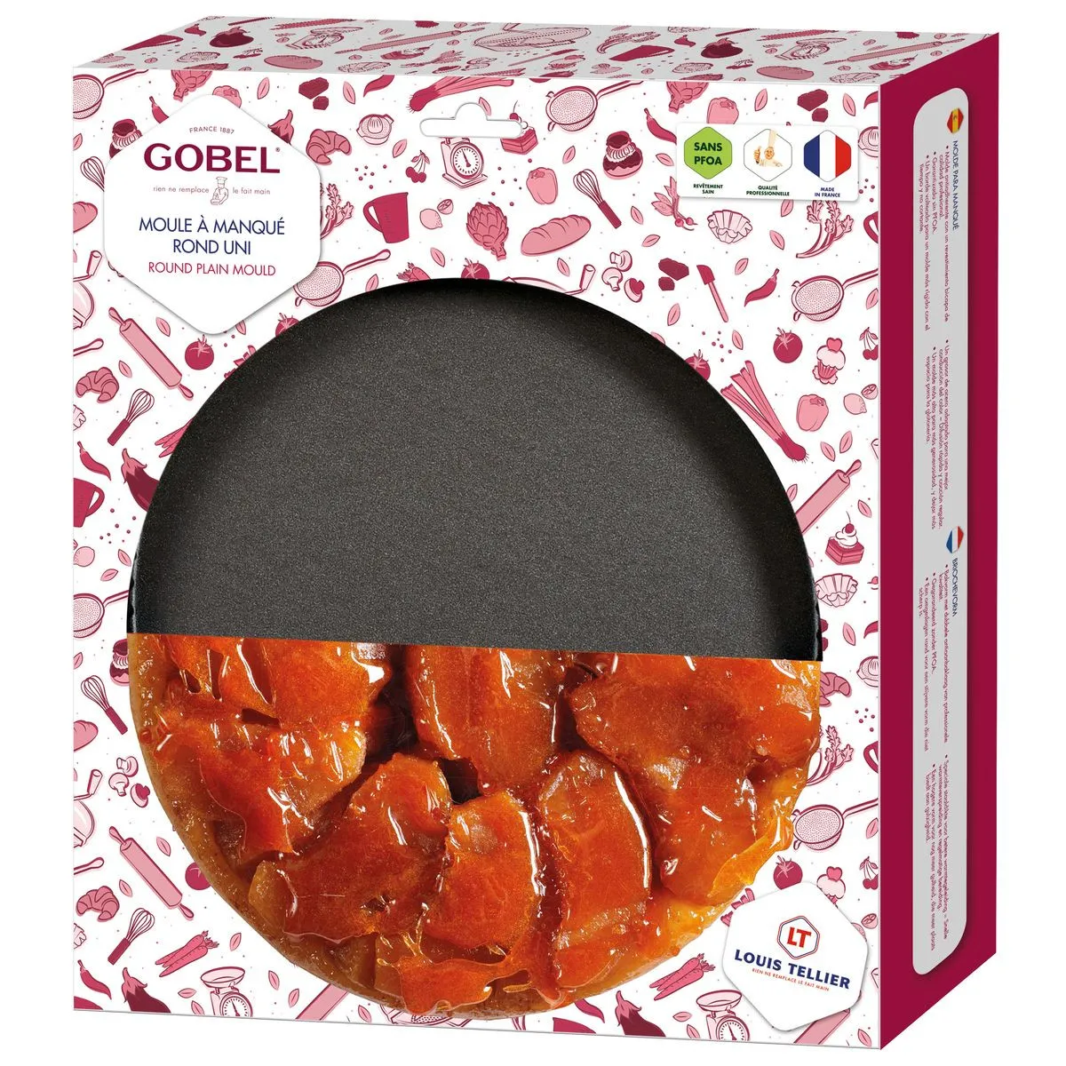 Nesvylanti Tarte Tatin recepto pakuotė