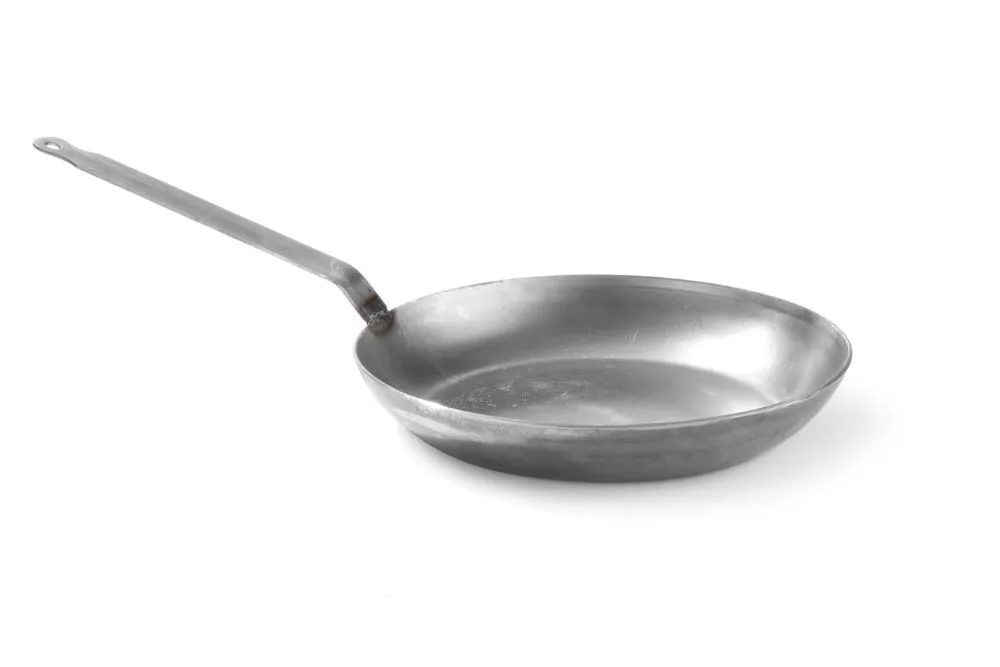 Plieninė keptuvė - 30 cm skersmens