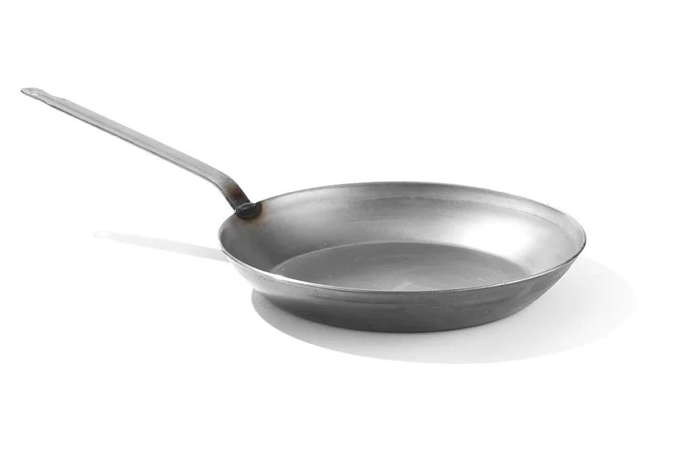 Plieninė keptuvė - 32 cm skersmens