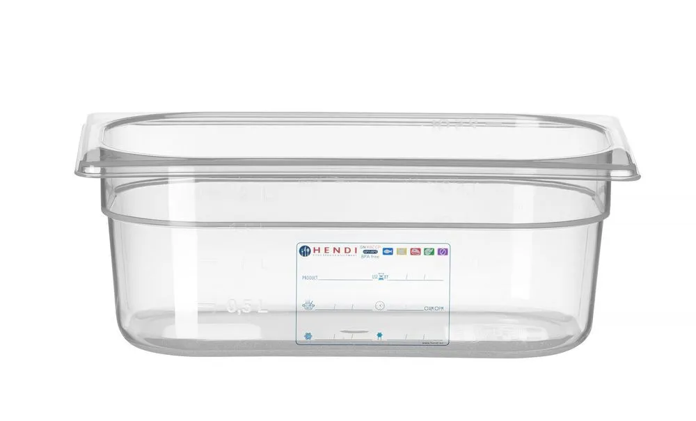 GN 1/4 Gastronorm konteineris - 2,8 L - A 100 mm