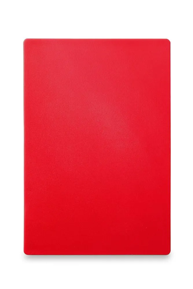 Pjaustymo lenta HACCP - 600 x 400 mm - Raudona - 18 mm storio