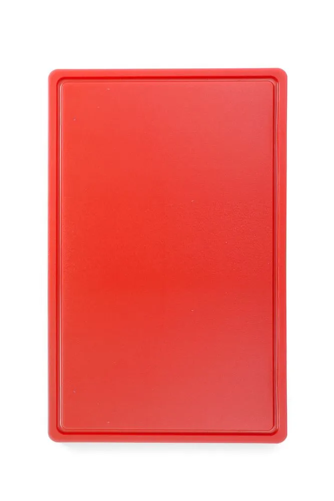 Pjaustymo lenta HACCP - GN 1/1 - Raudona - 15 mm storio