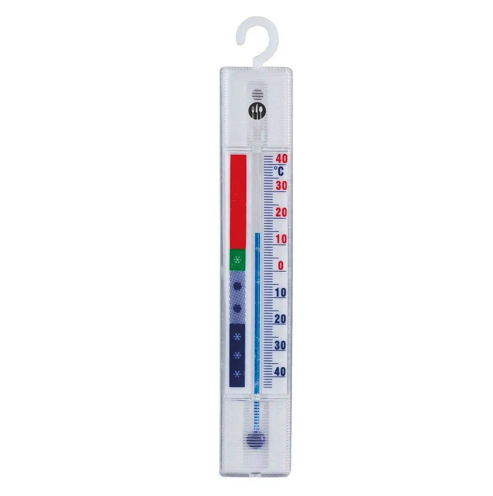 Šaldytuvo termometras: nuo -40 °C iki +40 °C