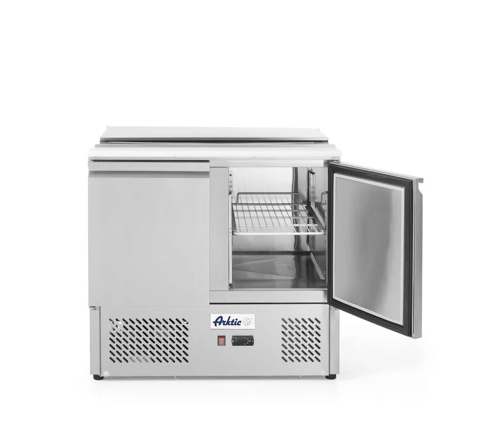 Saladette su 2 Durimis - 300 L - 2 GN Indai 1/1 ir 3 GN Indai 1/6