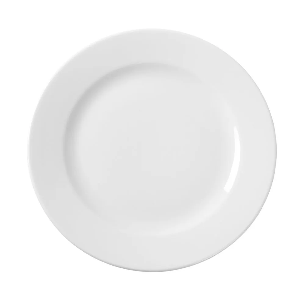 Plokščias porcelianinis lėkštė - 270 mm skersmens