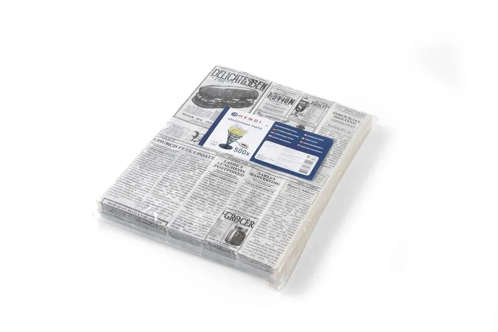 Sulfurizuotas popierius, spaudos laikraštis - 200 x 250 mm - 500 vienetų
