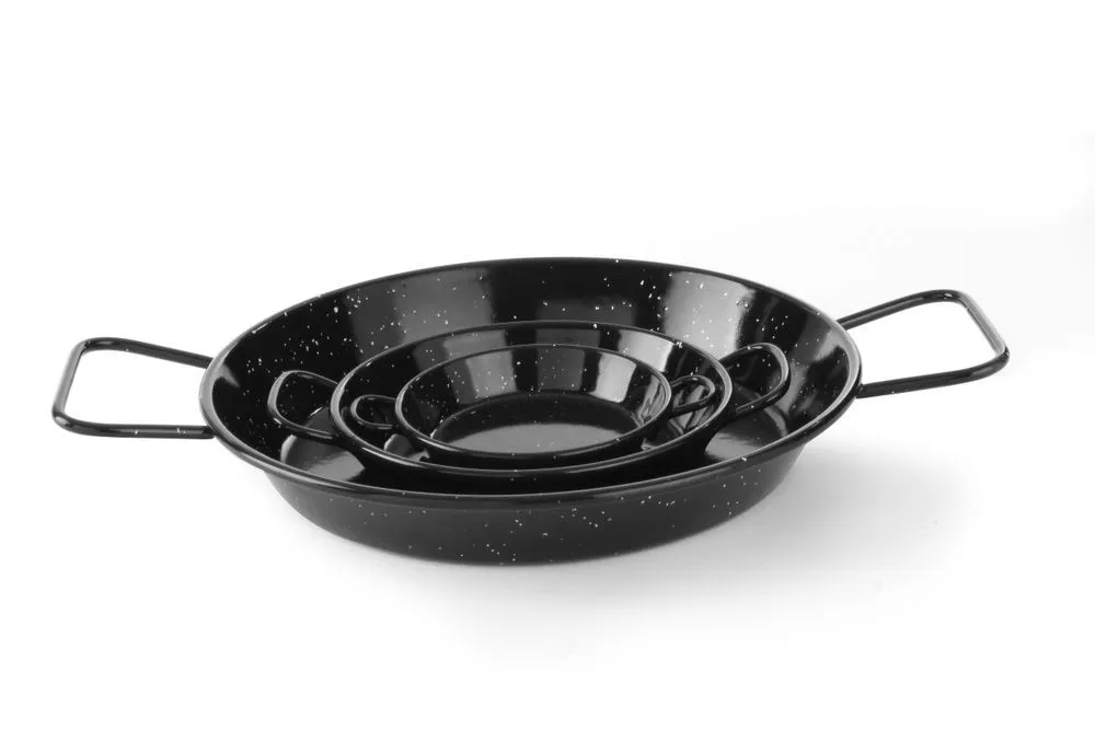 Puodai paella, emaliuoti, ø120