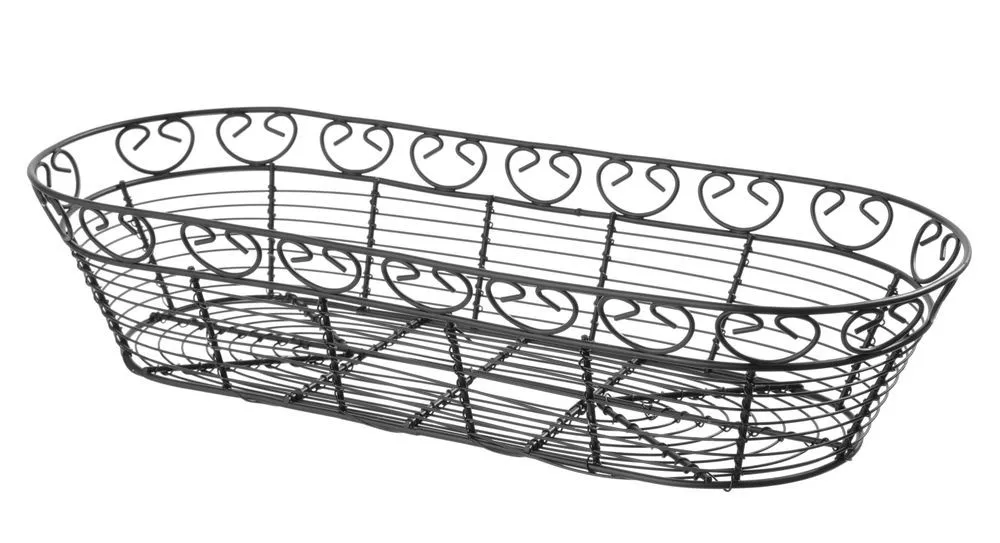 Dekoratyvinė pintinė iš vamzdžių - 385 x 160 mm