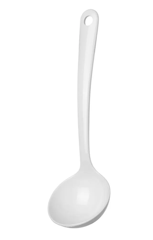 Baltos padažo šaukštas 235 mm