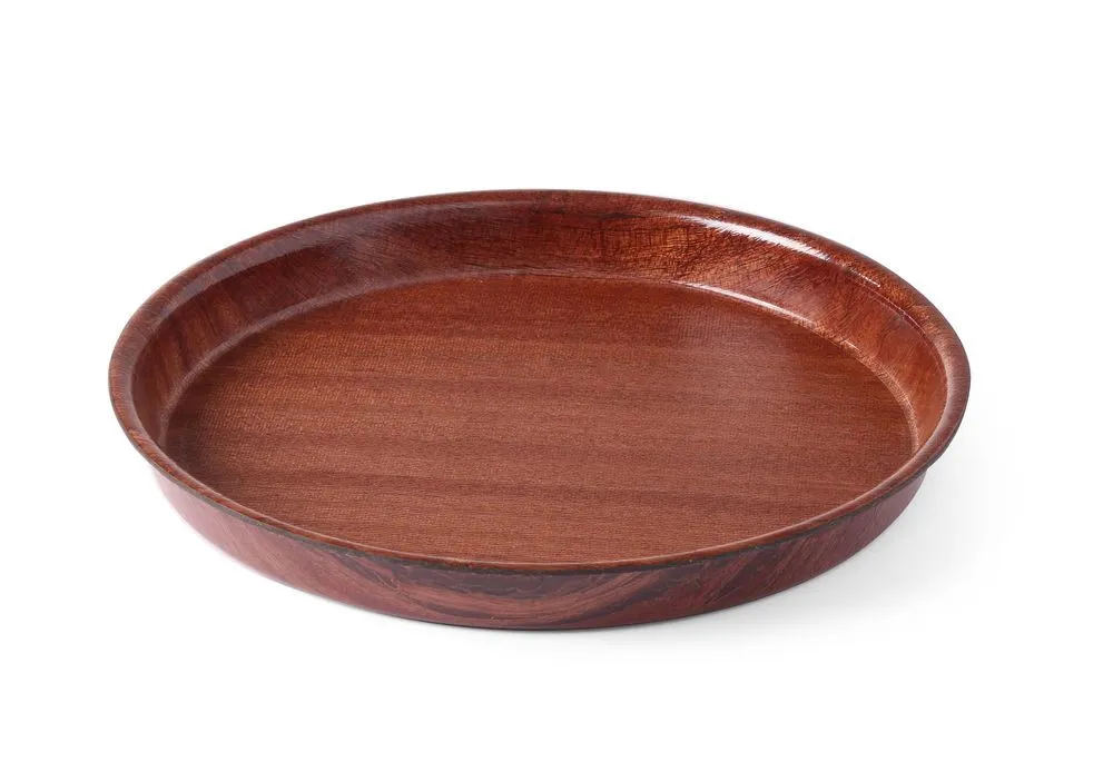 Aukštas apvalus medinis stalviršis - 360 mm skersmens