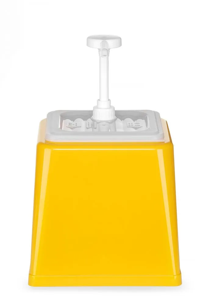 Padažo Dozatorius Su Siurbliu - Geltona - 2,5 L