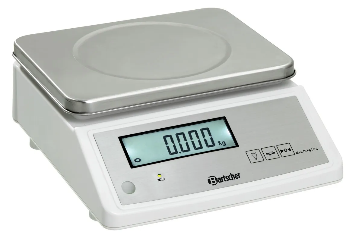 Elektroninės virtuvės svarstyklės 15 kg keliamoji galia