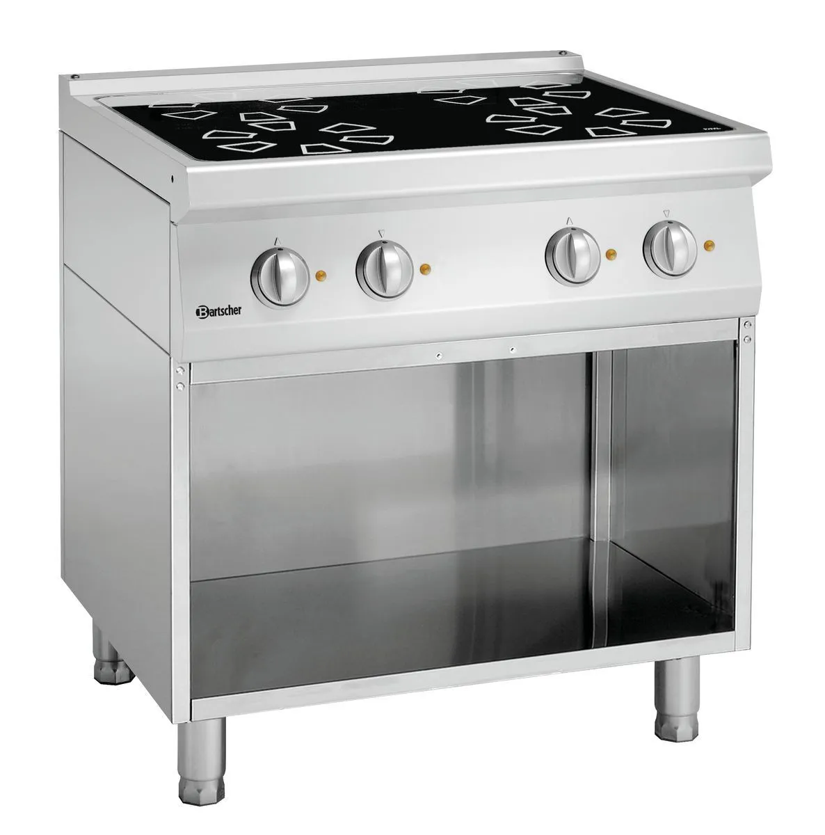 Krosnis Serija 700 - 4 spindulinės zonos