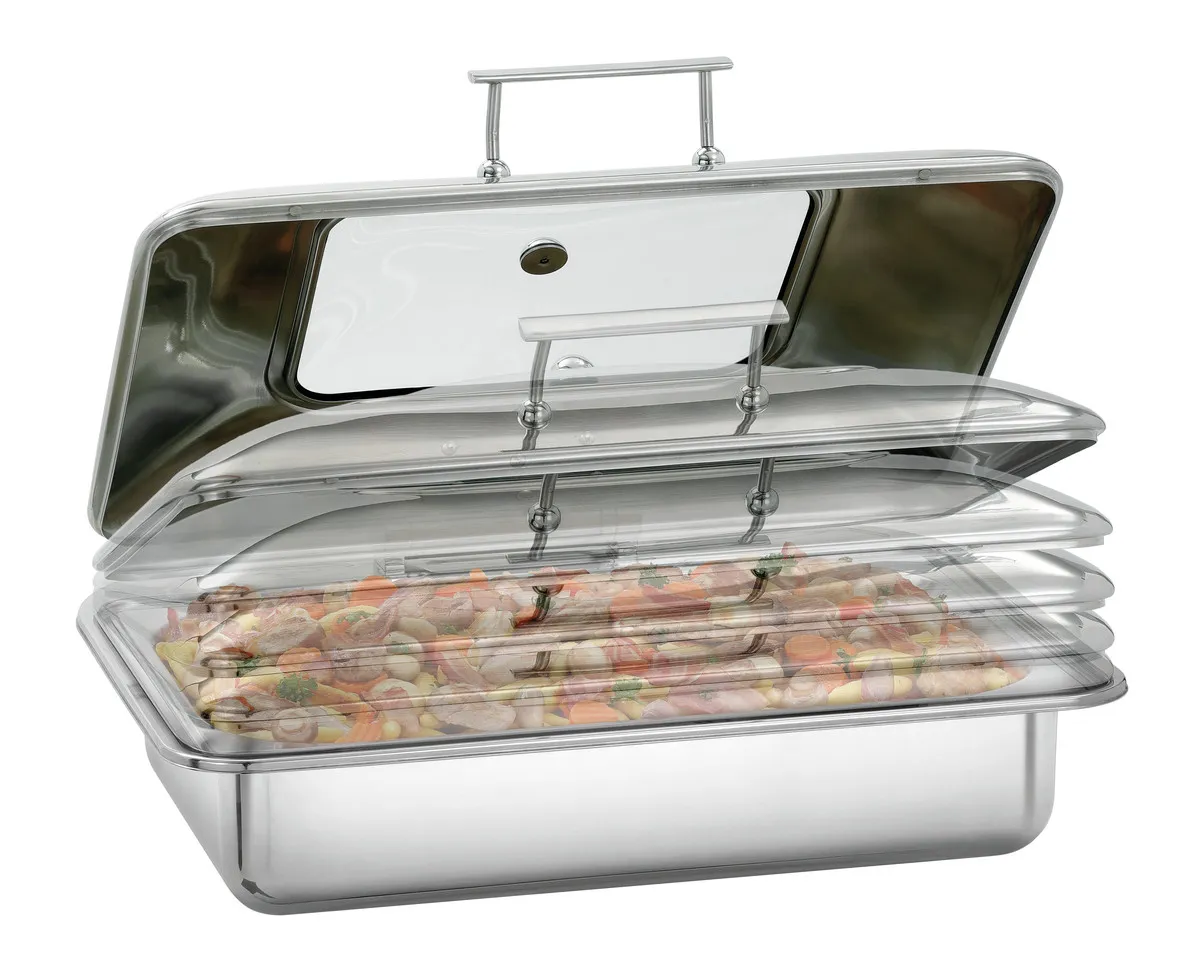 Chafing Dish lankstus padėti, suderinamas su indukcija 8,5 L - GN 1/1