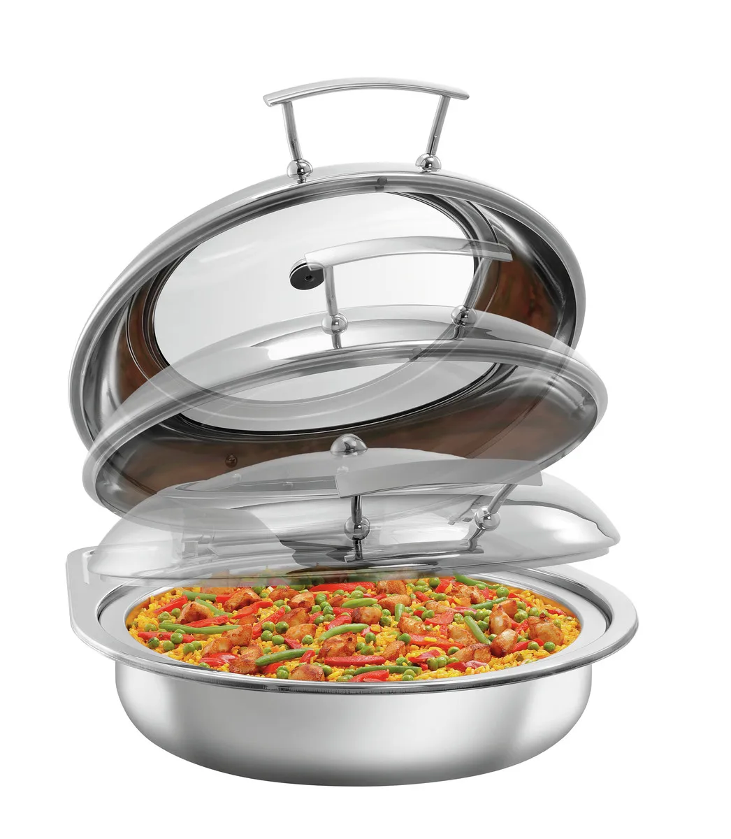 Indukcijai tinkamas apvalus šildymo indas - 6,2 l - 435 x 472 mm